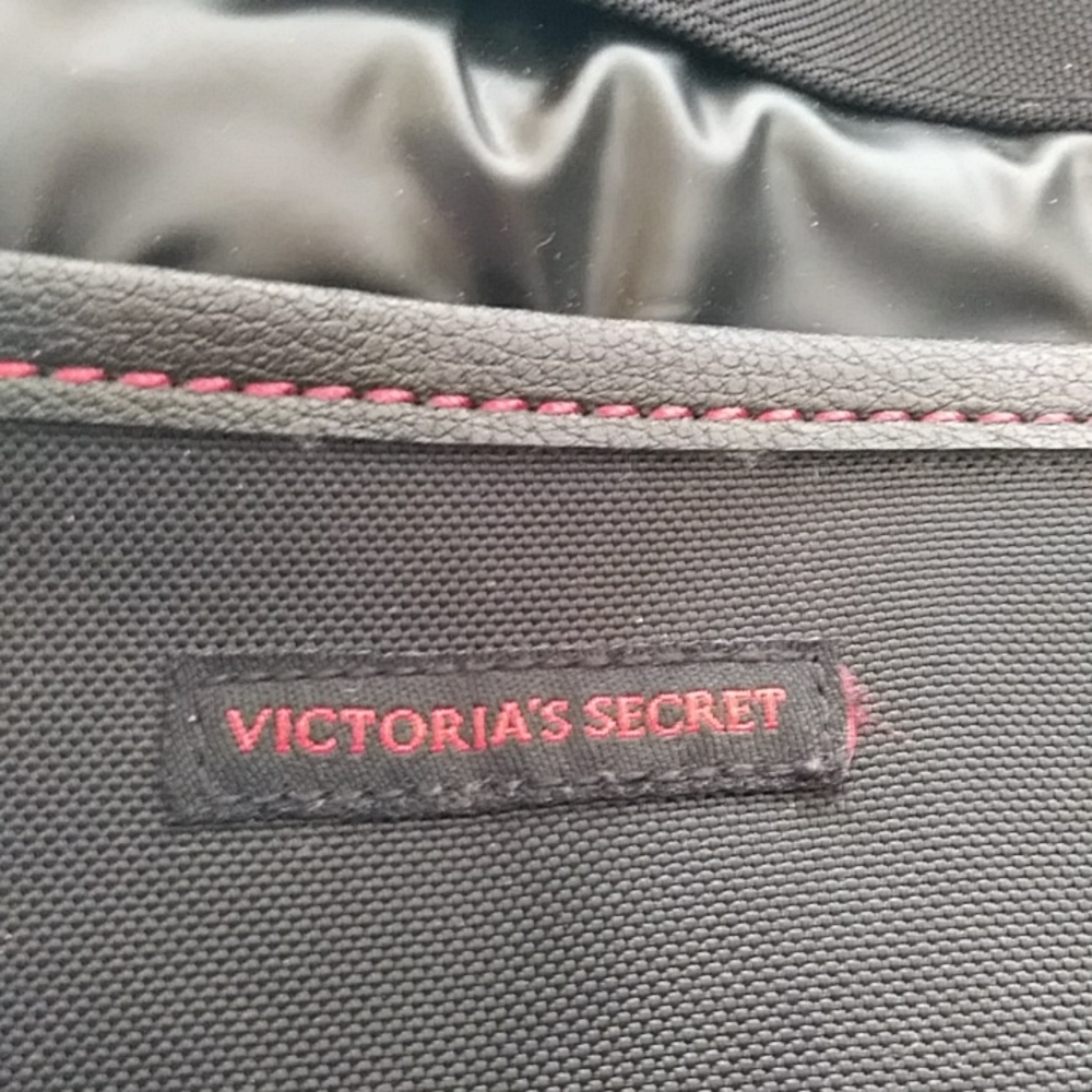 Victoria's Secret Expandable Weekender Overnight Getaway Bag FLAW - Picture 5 of 16